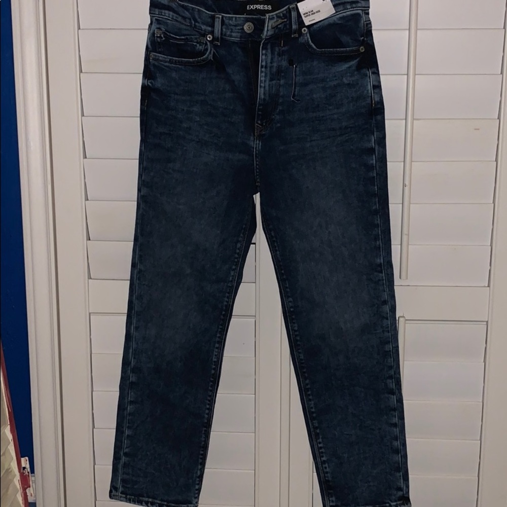 Express mom jeans
